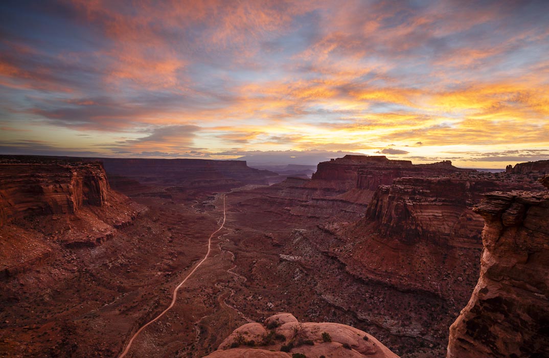 Shafer Canyon Sunrise Shutterbug